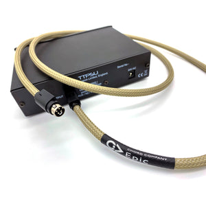 Chord Company Epic cable upgrade for the Rega TT PSU