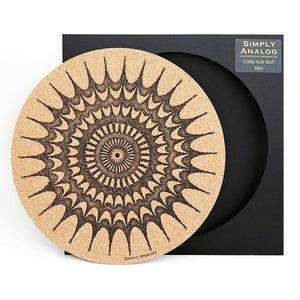 Simply Analog - Vinyl Slip Mat - Patterned