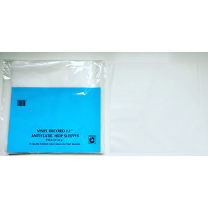 Simply Analog - 12" Antistatic Inner Sleeves - Clear 25 pk