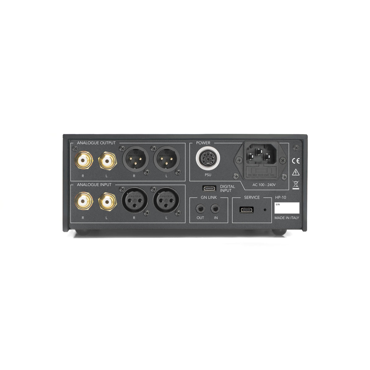 Gold Note – HP-10 DELUXE – Headphone Amplifier