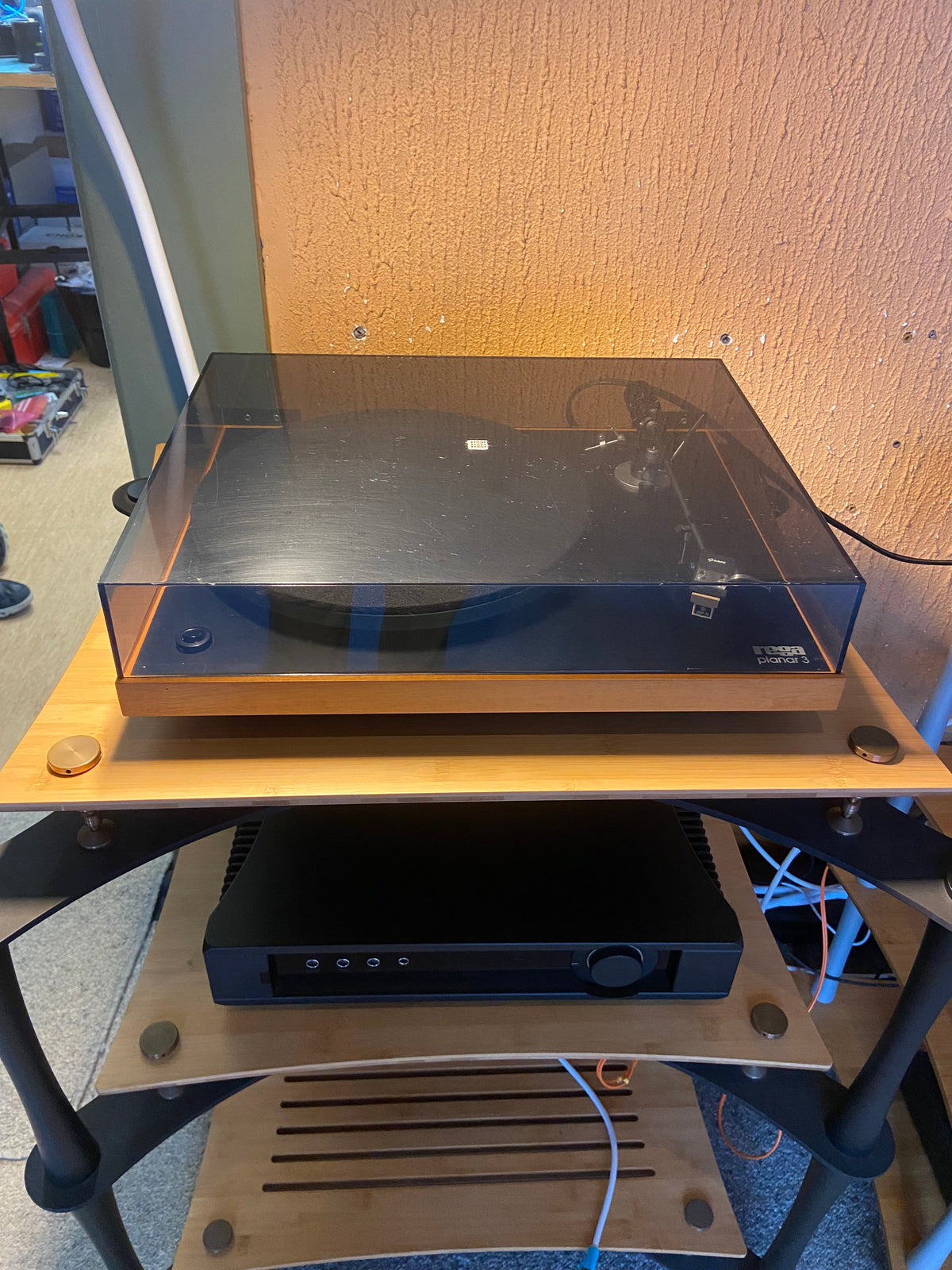 Vintage Rega Planar 3 Turntable with Grace G-707 Tonearm