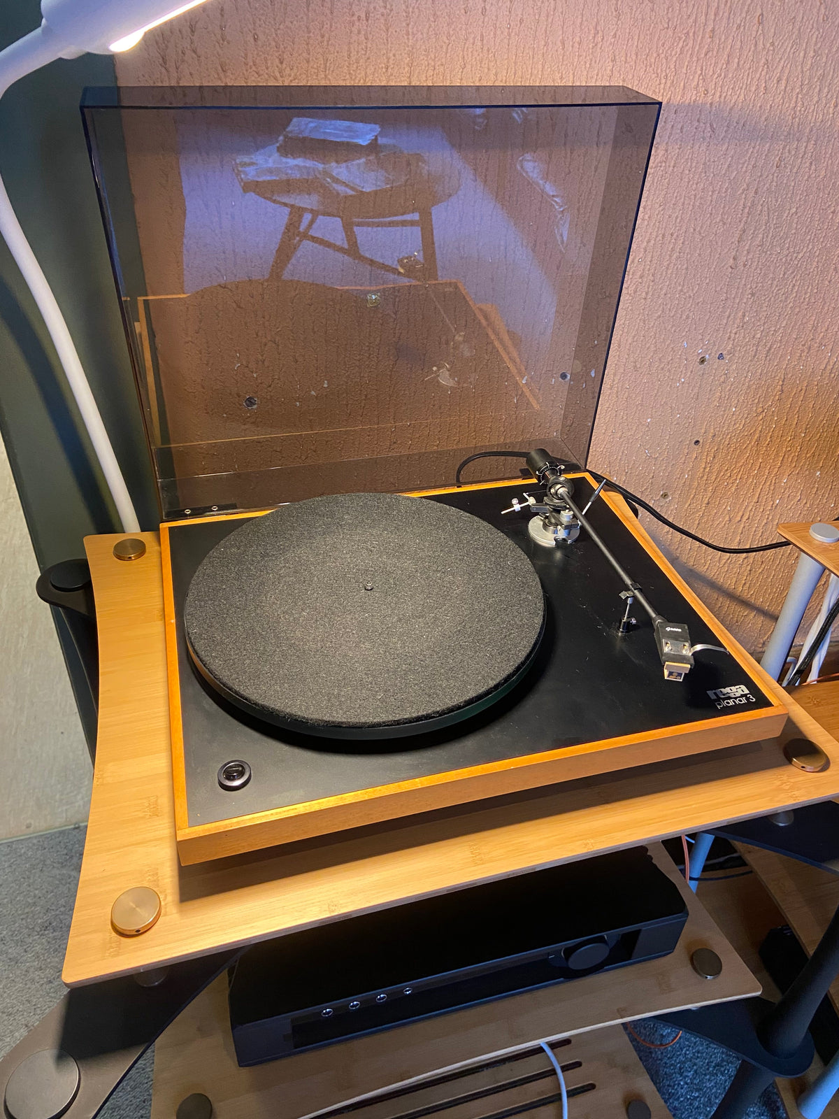 Vintage Rega Planar 3 Turntable with Grace G-707 Tonearm