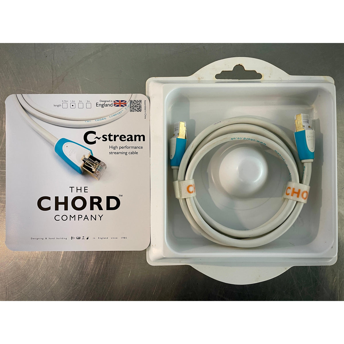 Chord Company - C-stream - Digital Streaming (RJ45) Interconnect - Pre-Loved - AUCKLAND STORE