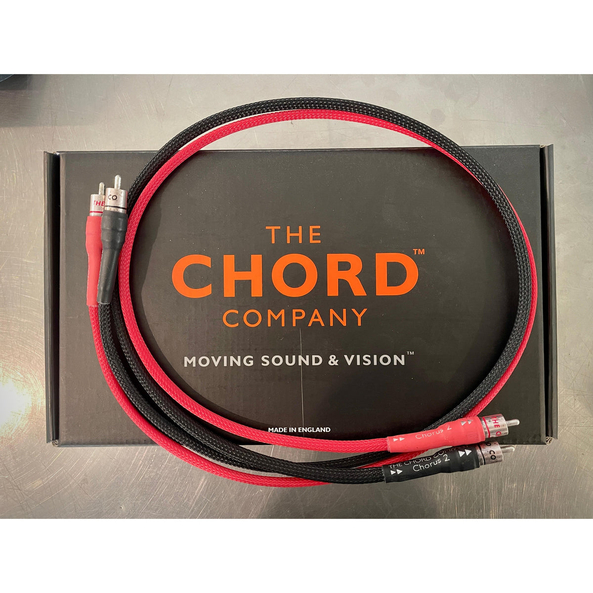 Chord Company - Chorus 2 Interconnect 1m - 2RCA to 2RCA - AUCKLAND STORE