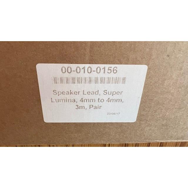 Naim - Superlumina Speaker Cable 2 x 3m - Previously Enjoyed - WELLINGTON STORE
