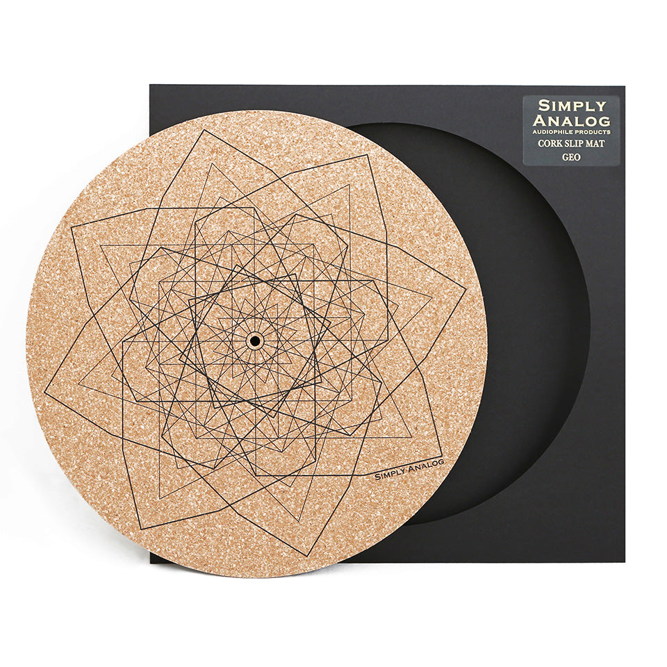 Simply Analog - Vinyl Slip Mat - Patterned