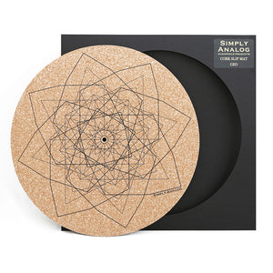 Simply Analog - Vinyl Slip Mat - Patterned