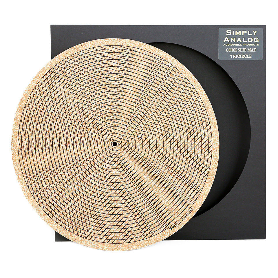 Simply Analog - Vinyl Slip Mat - Patterned