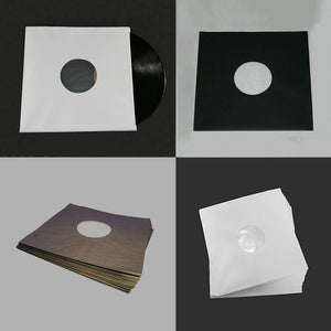 Simply Analog - 12" Antistatic Inner Sleeves - white or black 25 pk