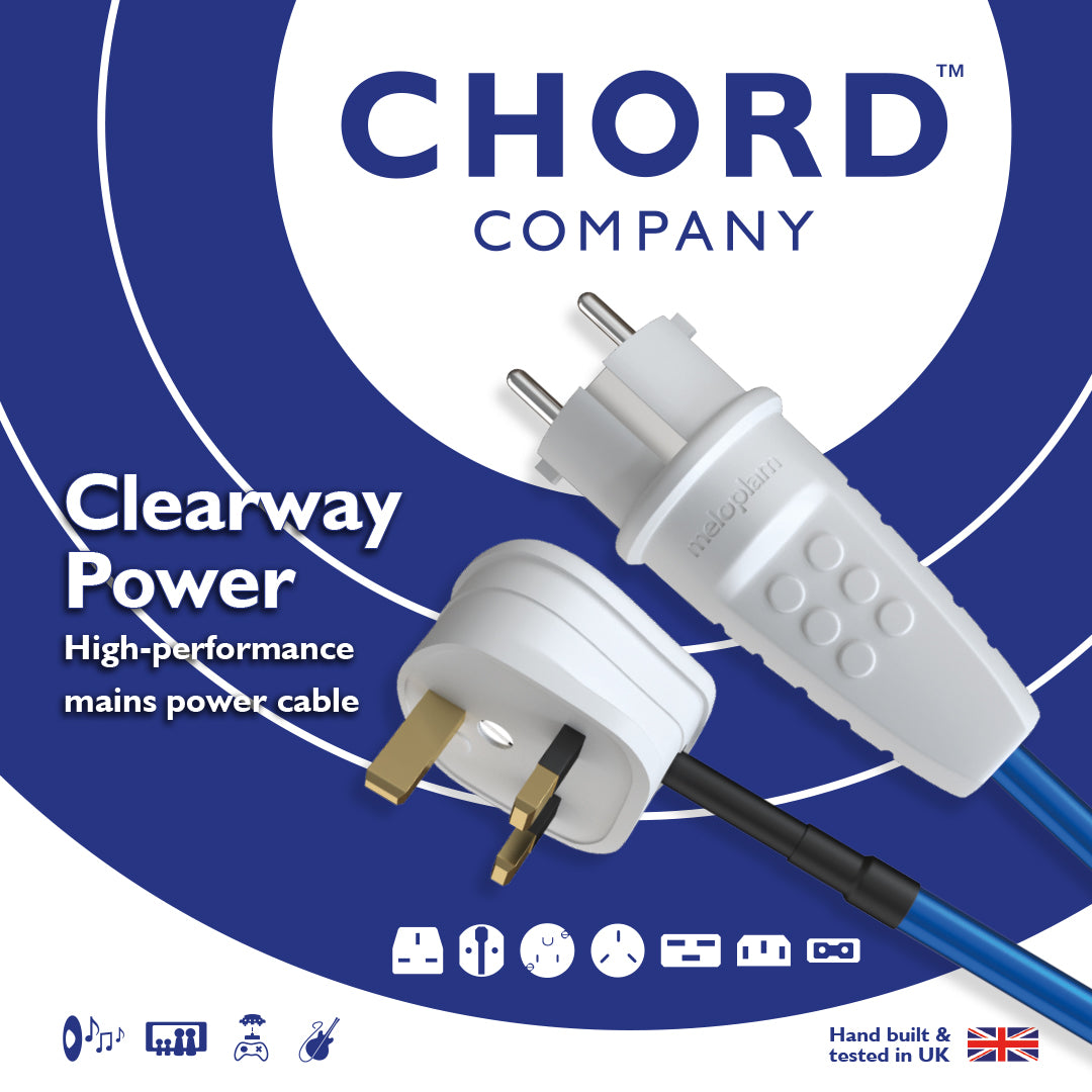 Chord Company - Clearway Power - High-Performance Mains Power Cable