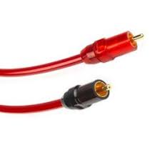 Chord Company - Crimson VEE 3 - RCA pair to 4-pin DIN (1m) - interconnect