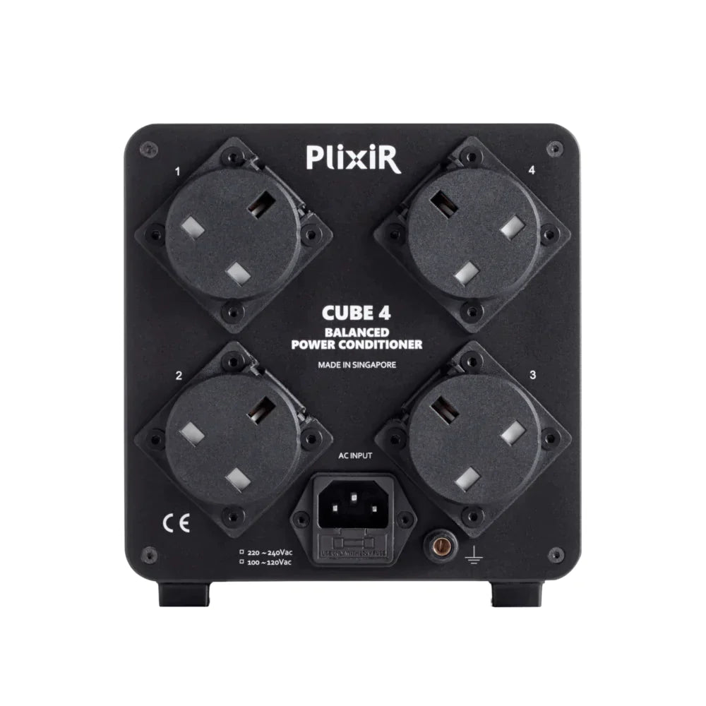 Plixir – Cube 4 BAC MK II – Balanced AC Power Conditioner