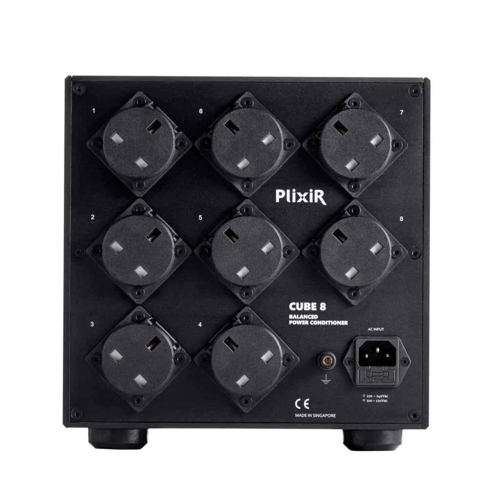 Plixir – Cube 8 BAC MK II – Balanced AC Power Conditioner