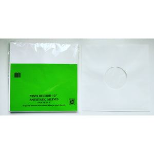 Simply Analog - 12" Antistatic Inner Sleeves - white or black 25 pk