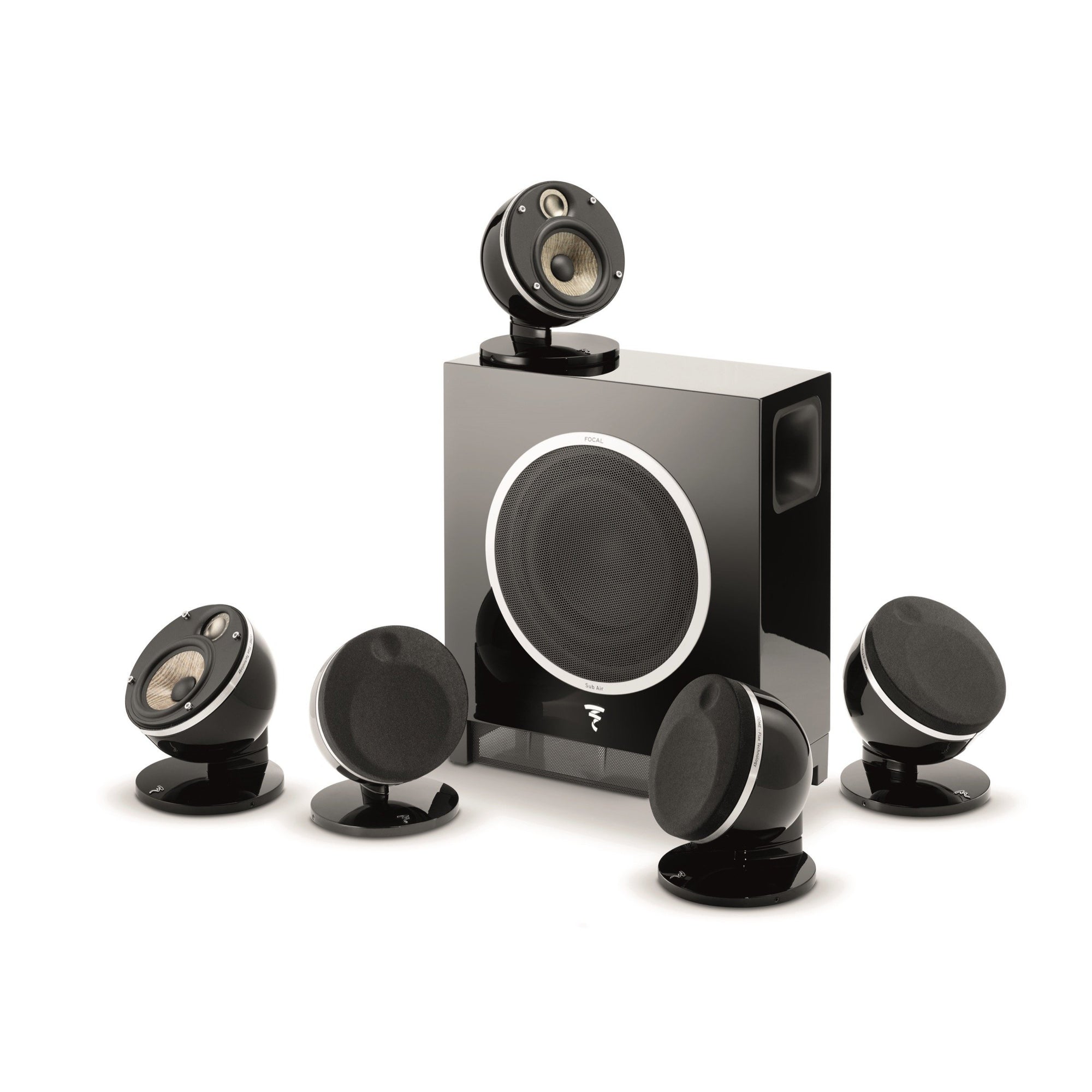 Focal - Dôme Flax Pack 5.1 + Sub Air - Home Theatre System New Zealand