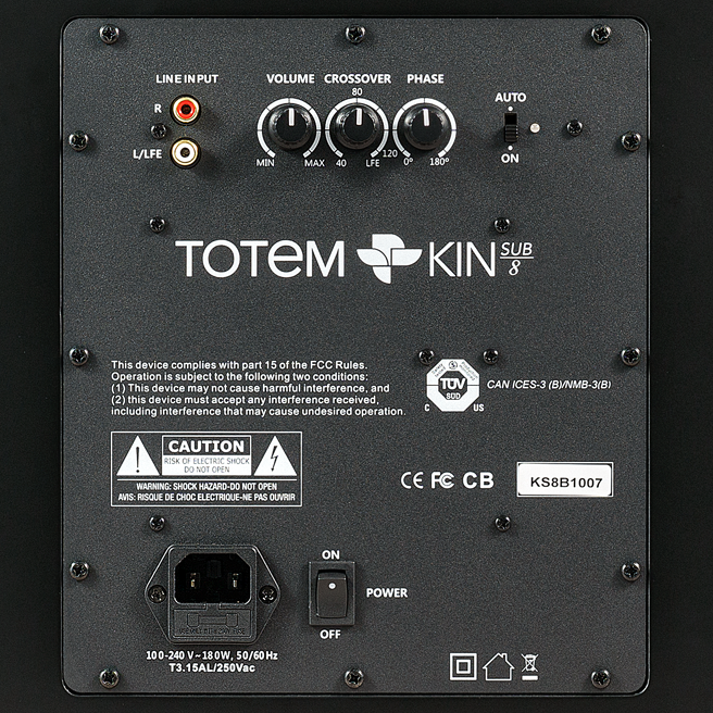 Totem - KIN Sub 8 - Subwoofer 8-inch